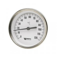 Watts F+R801(T) 100/50 Термометр биметаллический с погружной гильзой, D100 мм